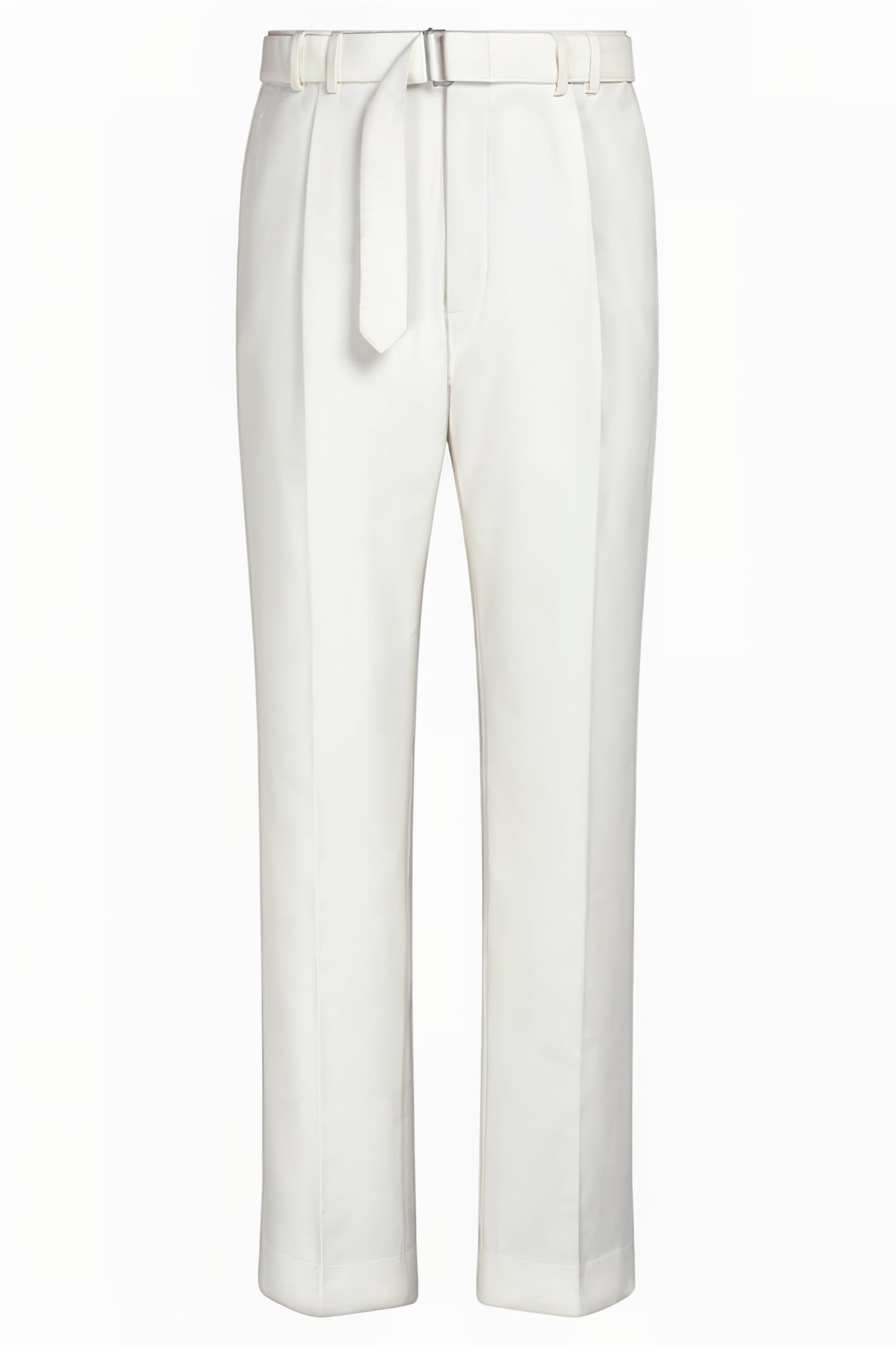 OFF-WHITE WIDE LEG TAPERED TROUSERS 4