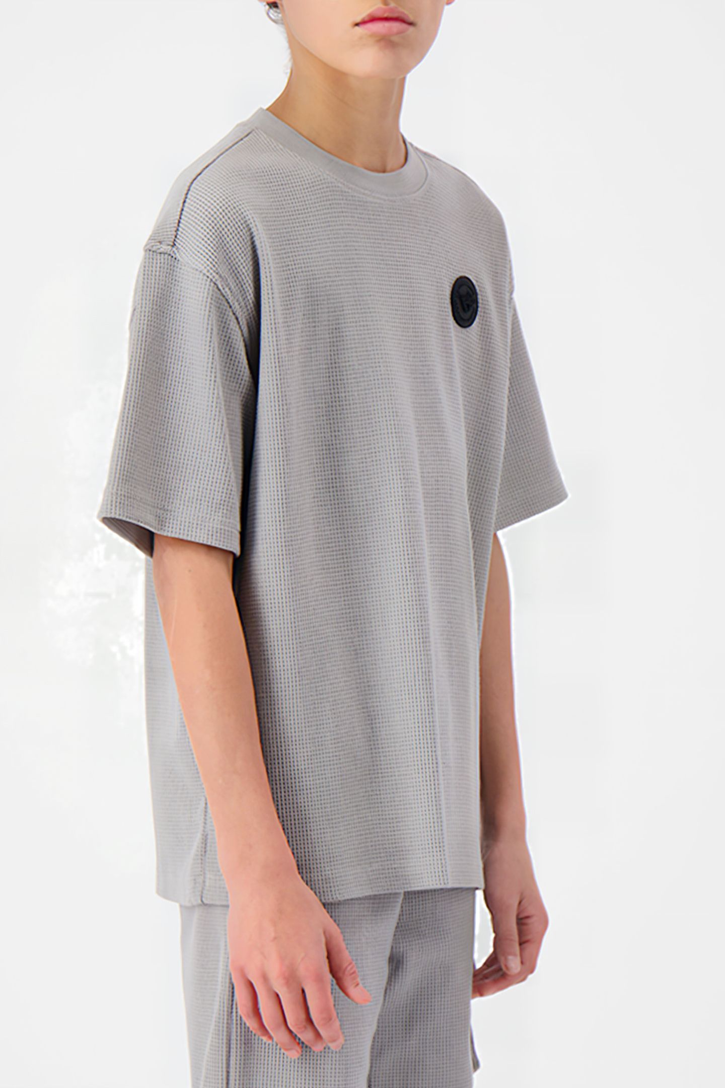 JR. WAFFLE TEE GREY 3