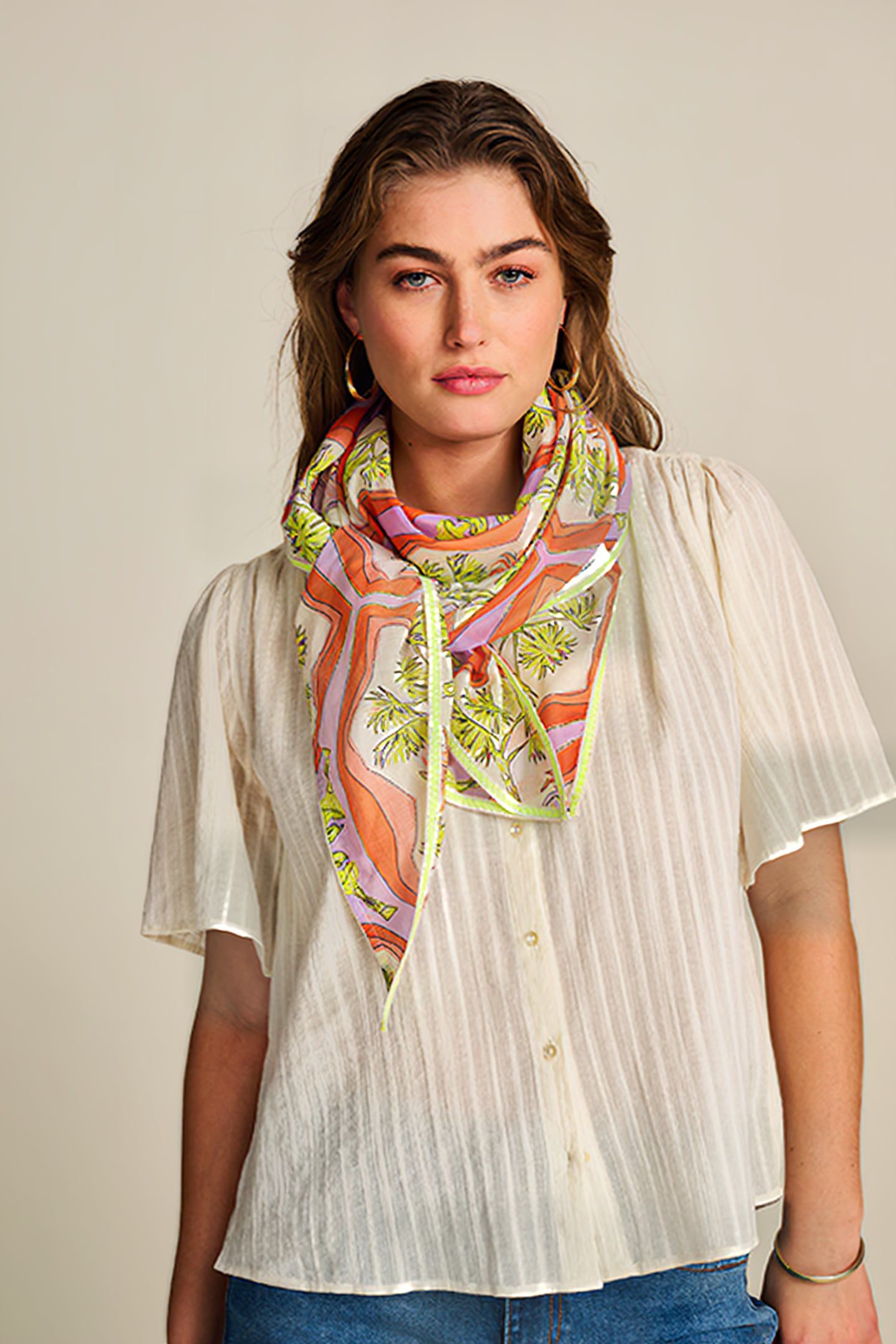 SHAWL - CANDICE MARRAKESH ORANGE 3
