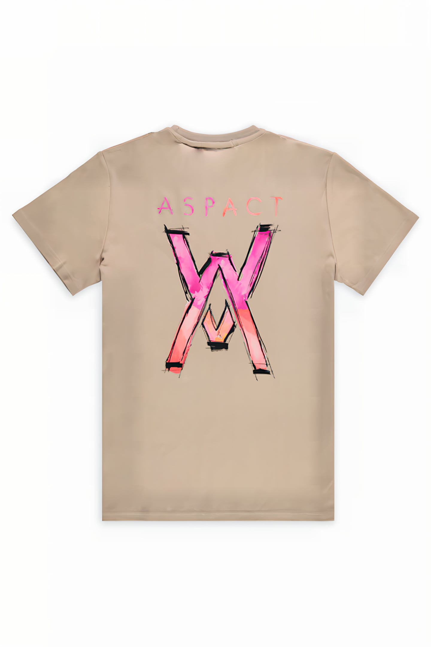 ABSTRACT TEE 3.0 TAUPE 2