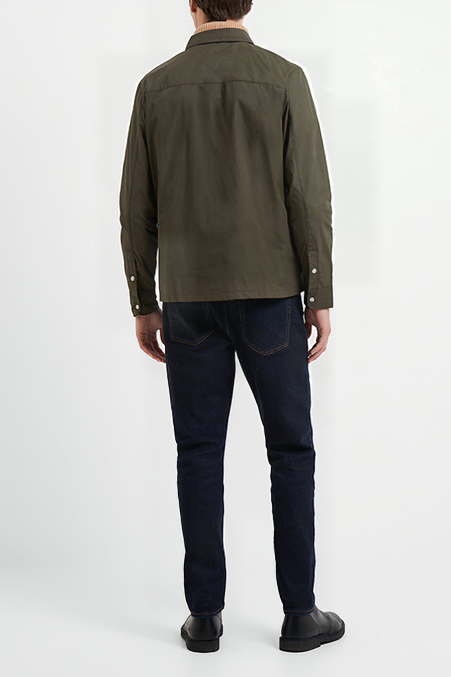 MILITARY COTTON OVERSHIRT GREEN 3