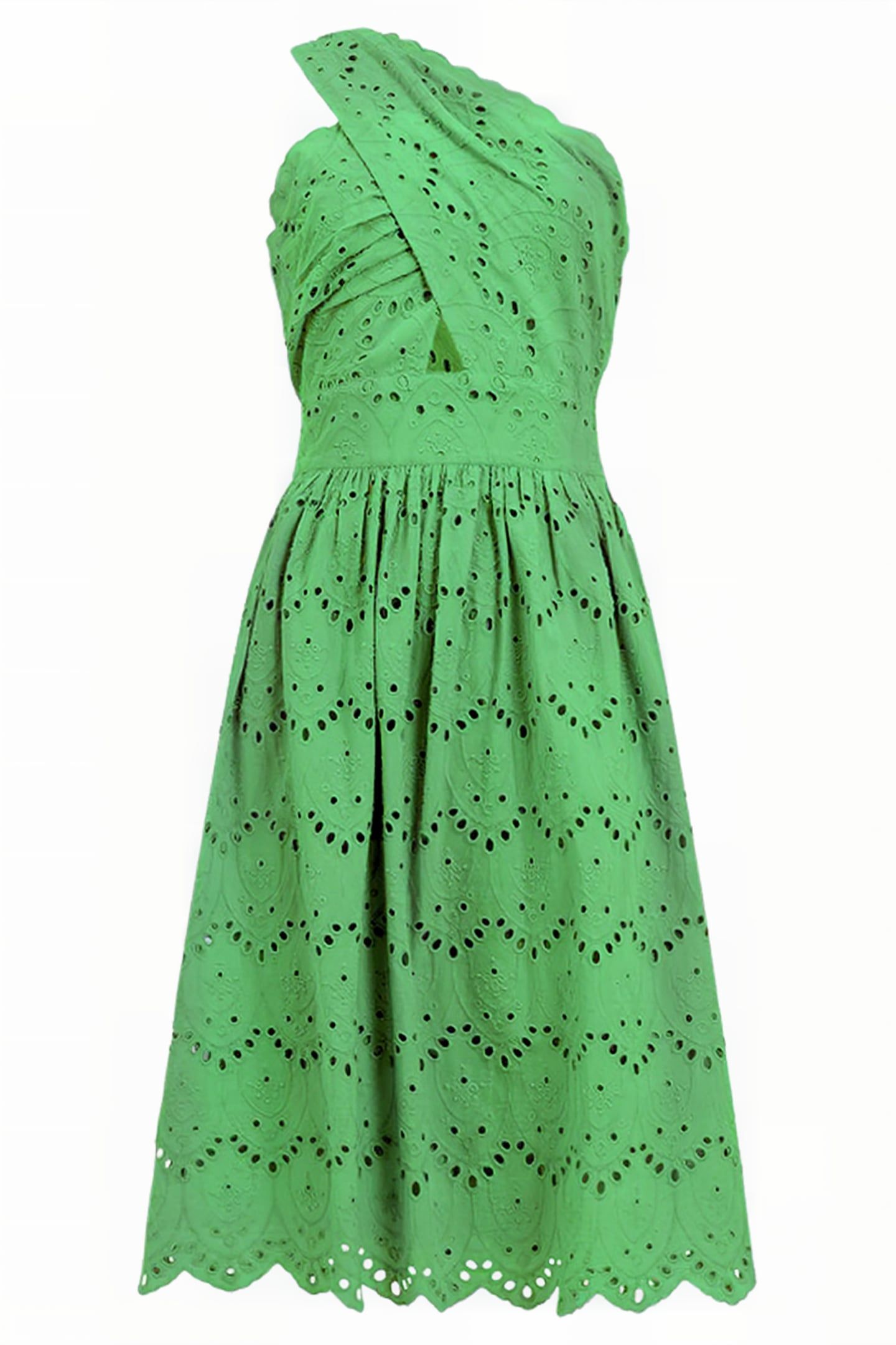 APPELONA ANGLAISE DRESS GREEN 4