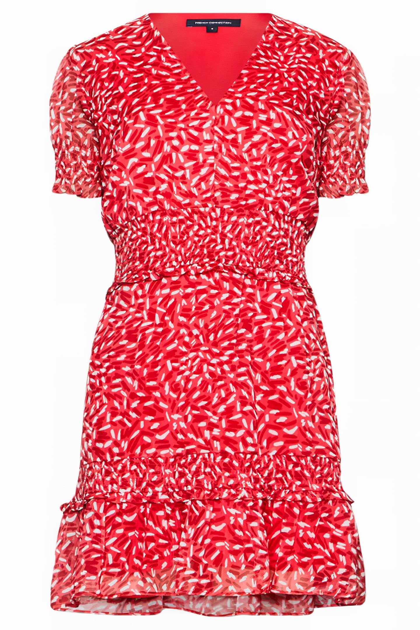 BILLI RECY HALLIE SHORT DRESS RED 3