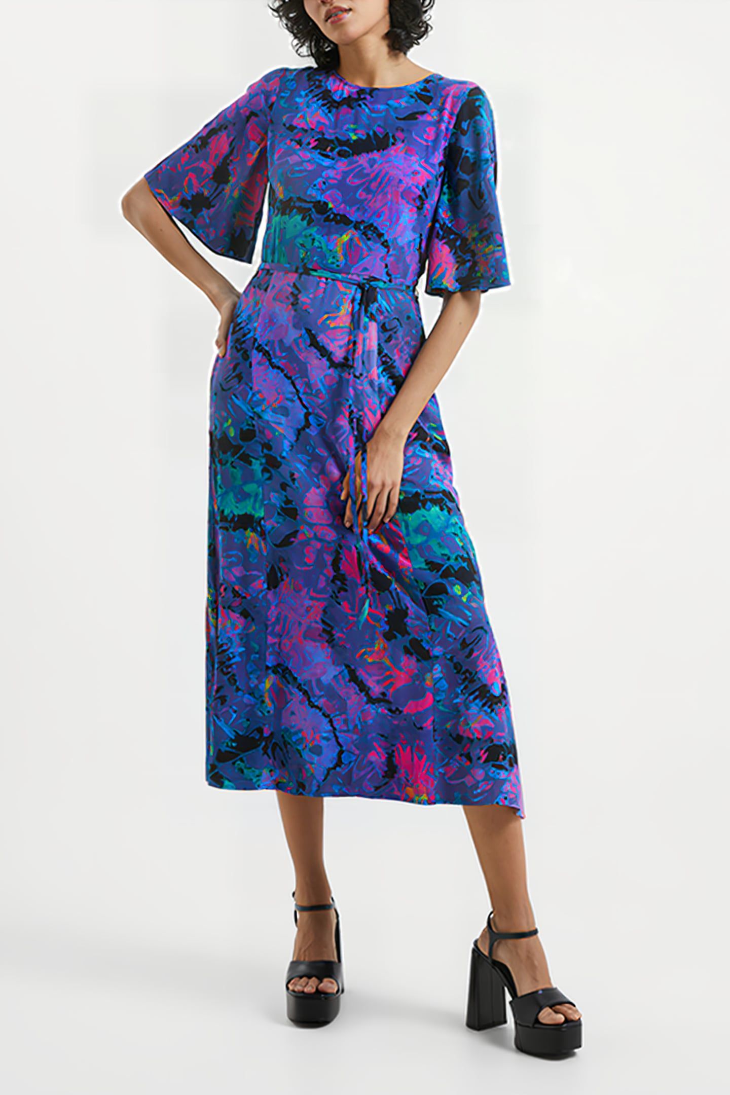 GABRIELLA DELPH MIDI BLUE 1