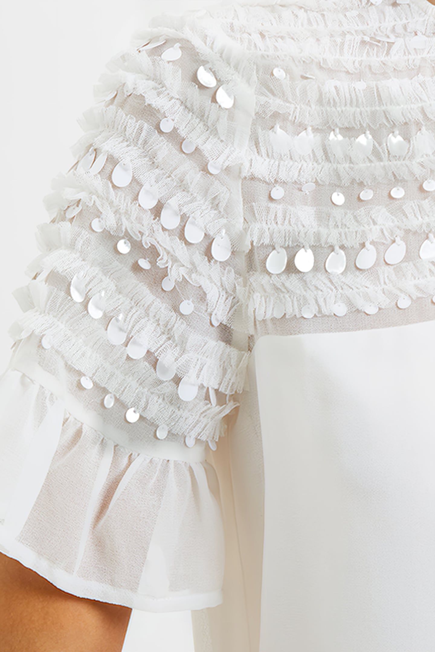 CARINA EMBELLISHED TOP WHITE 6