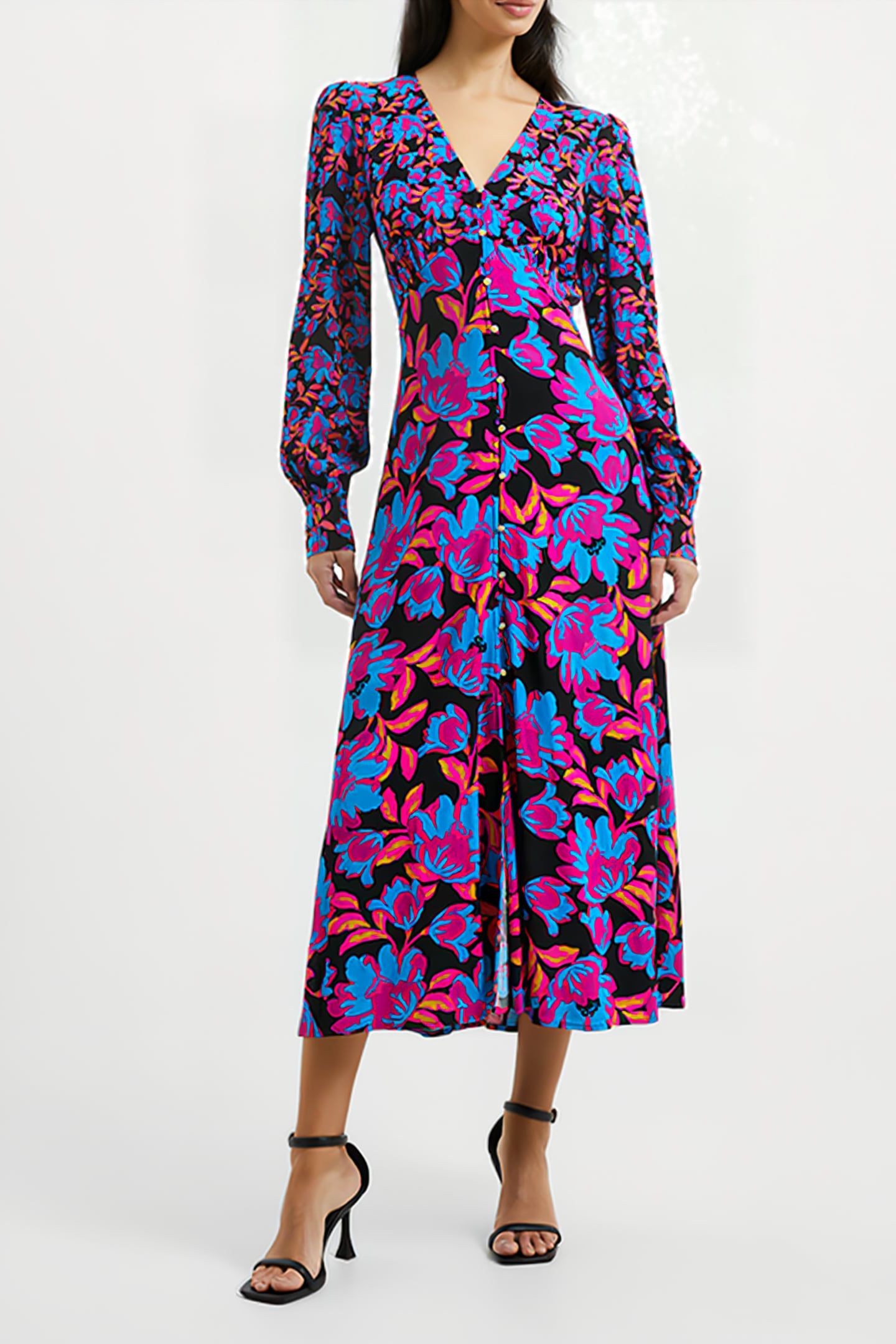 DARLA ANITA DRAPE DRESS MISC. 1