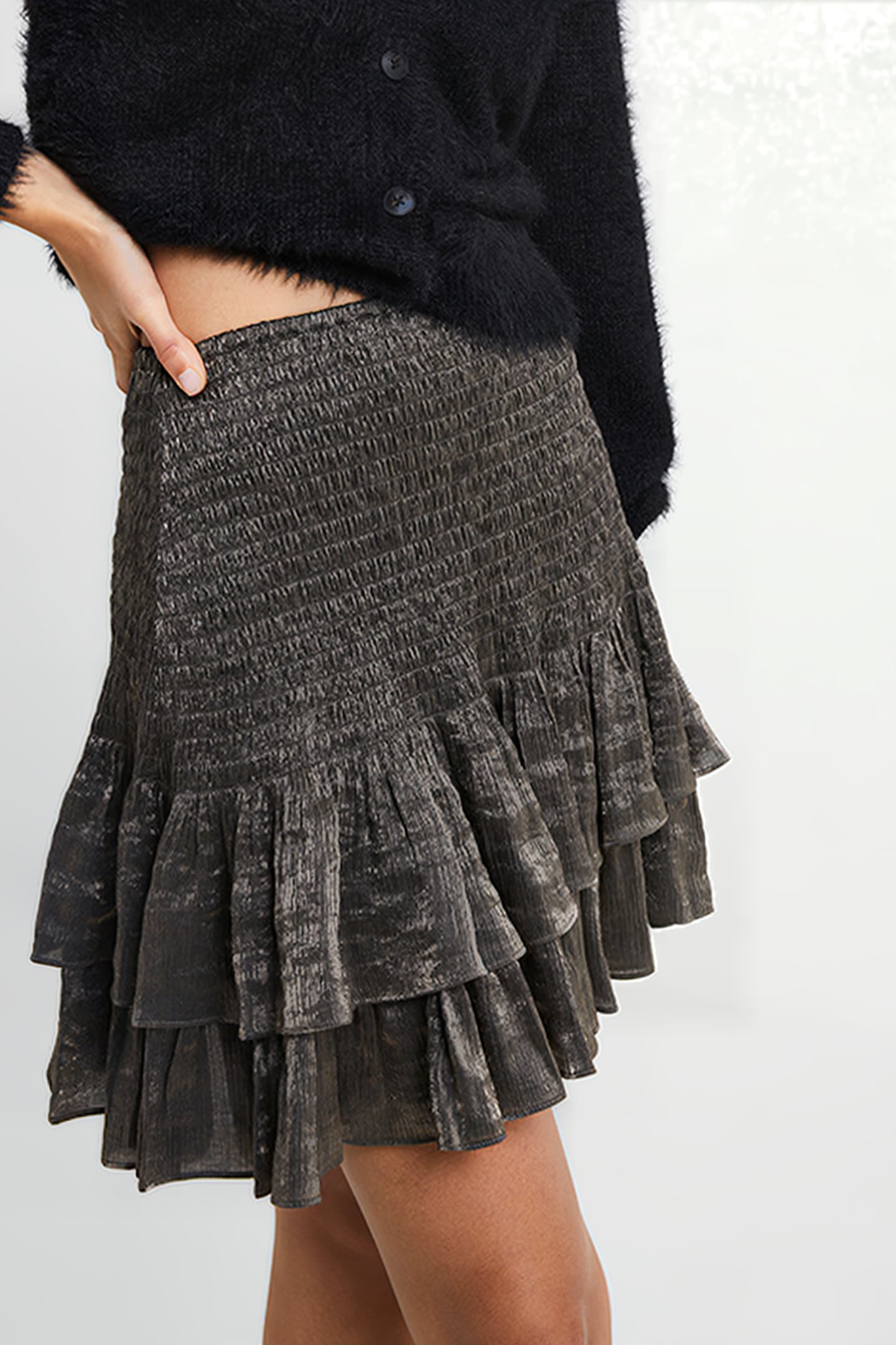 DAFNE SHINE SKIRT MISC. 5