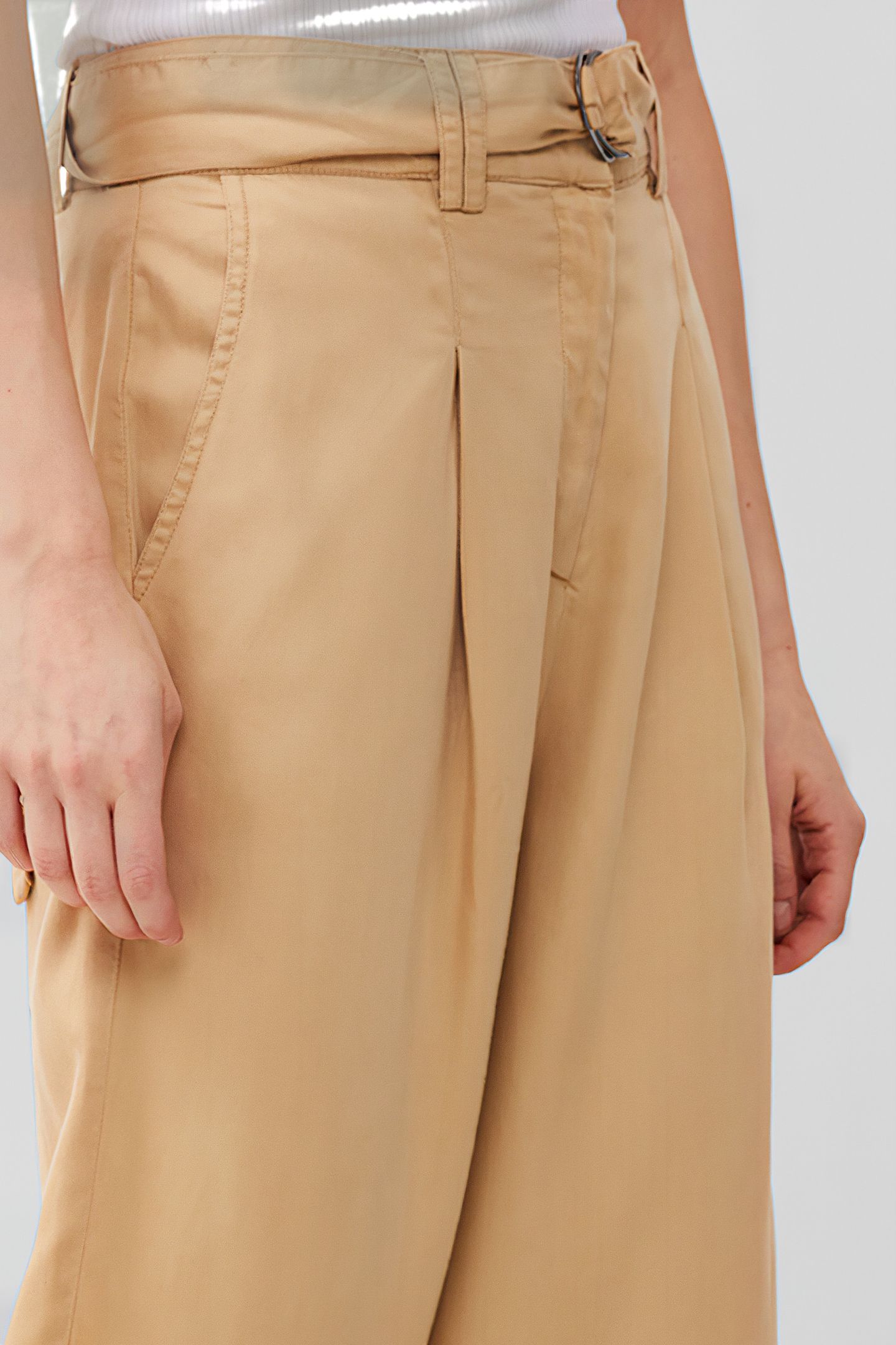 ELKIE TWILL TROUSER BROWN 4