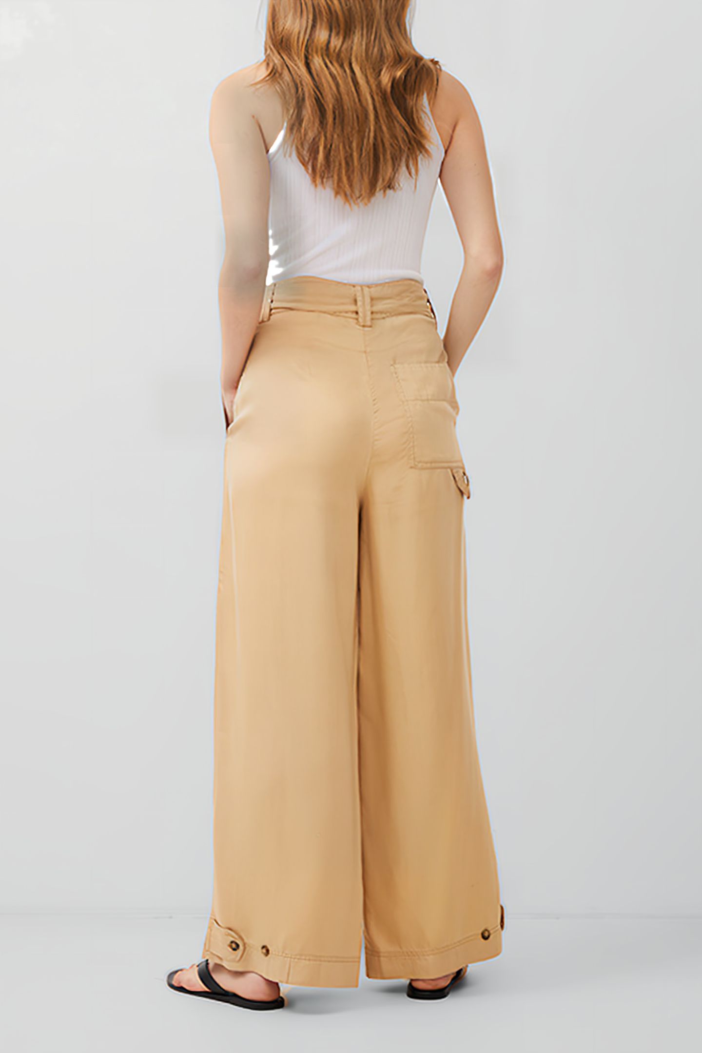 ELKIE TWILL TROUSER BROWN 3