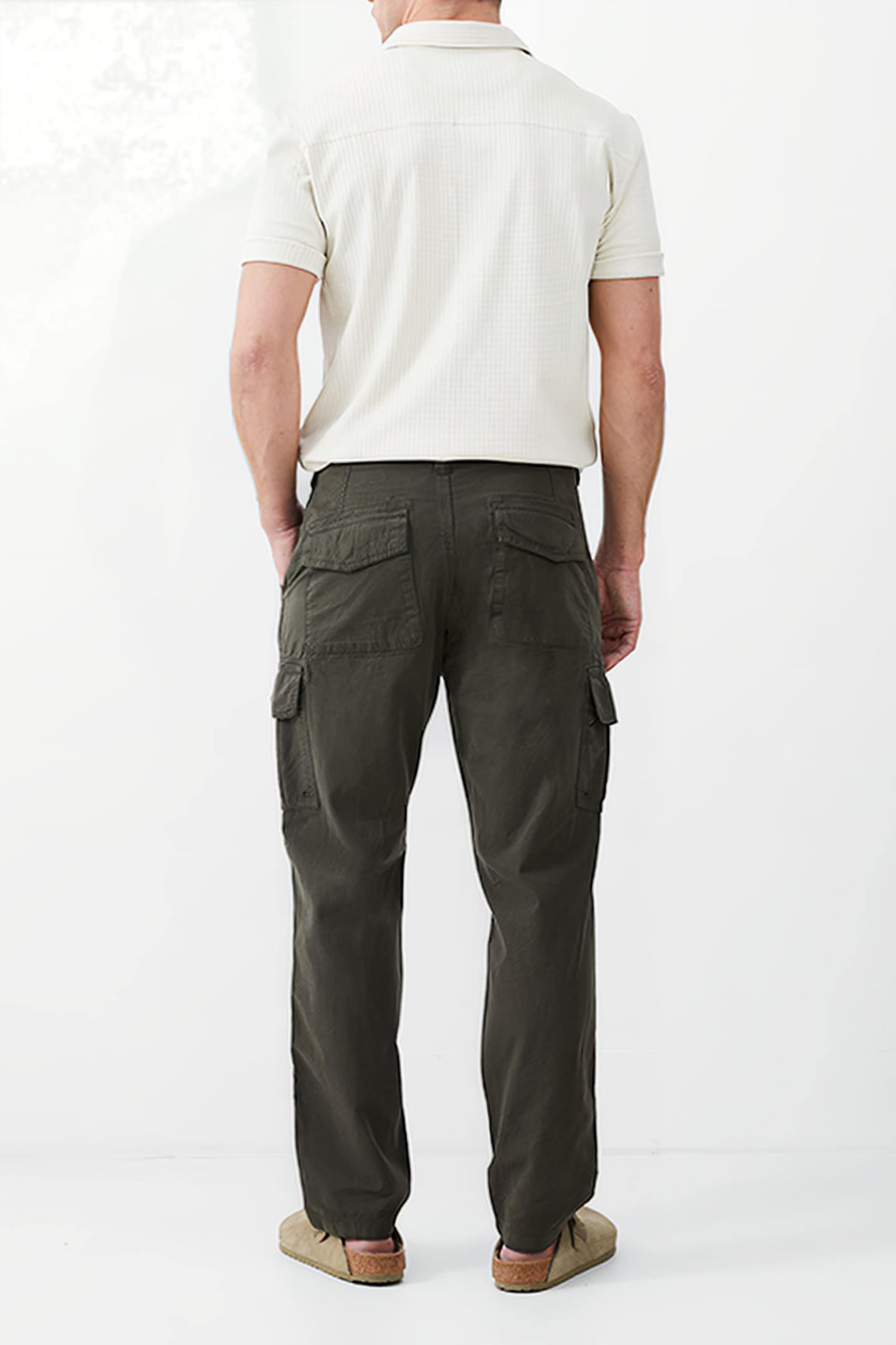 RIPSTOP CARGO TROUSERS GREEN 3