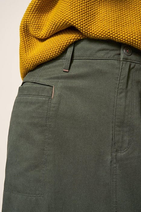 PENNY MIDI SKIRT MID GREEN 4