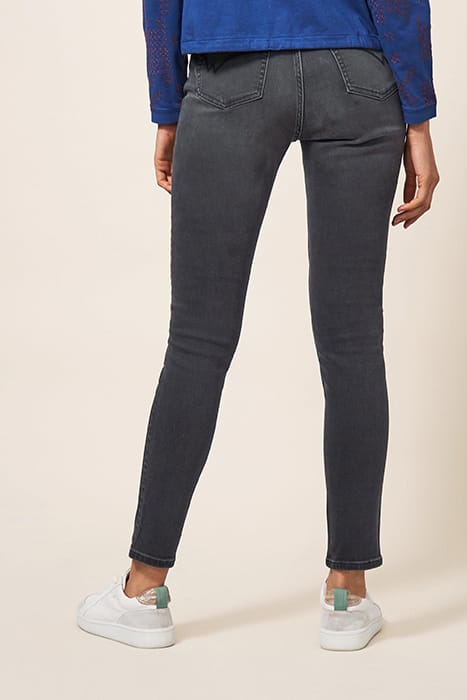 AMELIA SKINNY JEANS CHARCOAL GREY 2