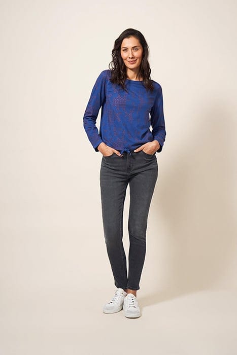 AMELIA SKINNY JEANS CHARCOAL GREY 1