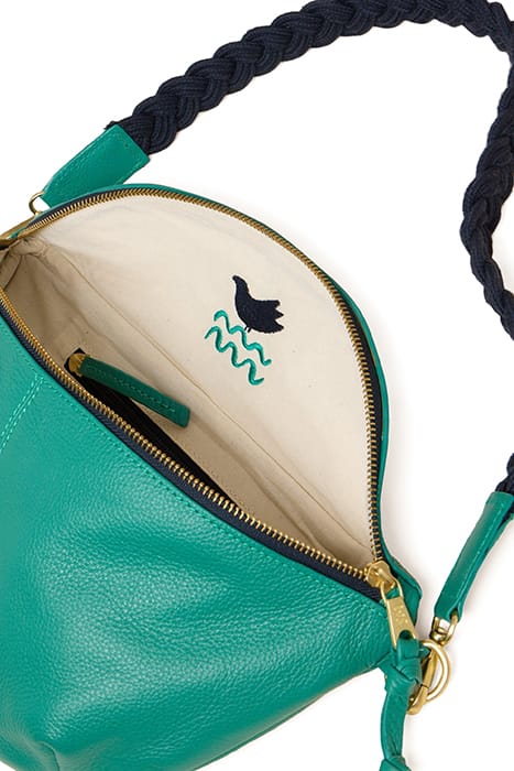 SEBBY LEATHER SLING BAG BRIGHT GREEN 3