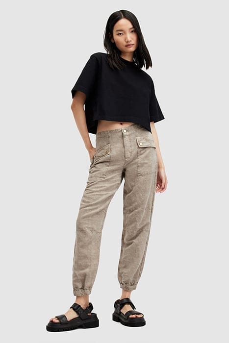 VAL TROUSER TAUPE BROWN 2