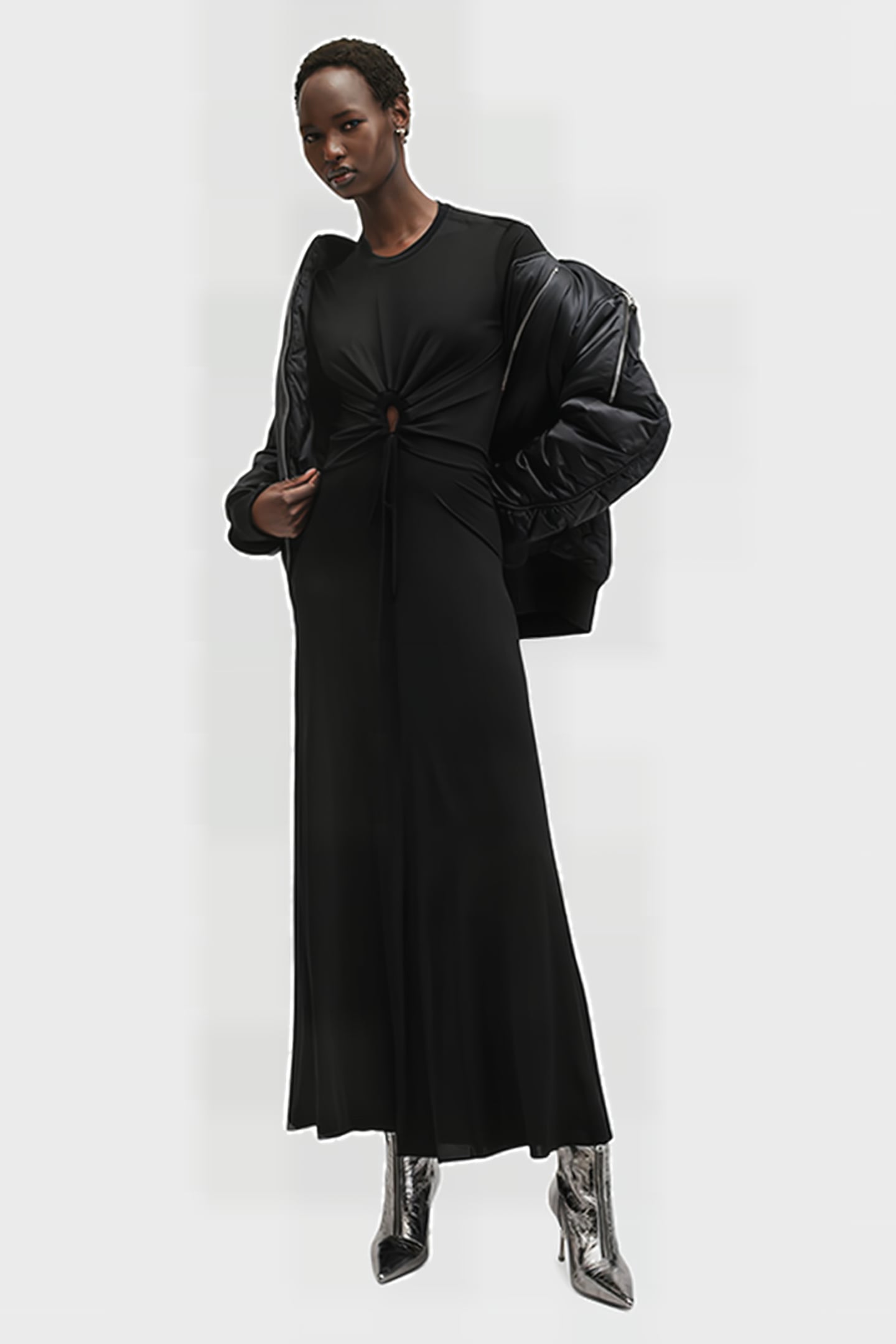XYLIA DRESS BLACK 5