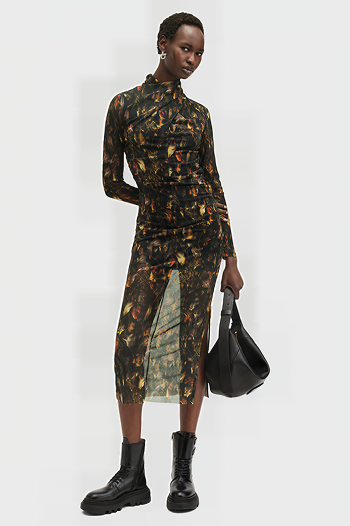 TIA MESH DRESS KATERI HAZEL BROWN 4