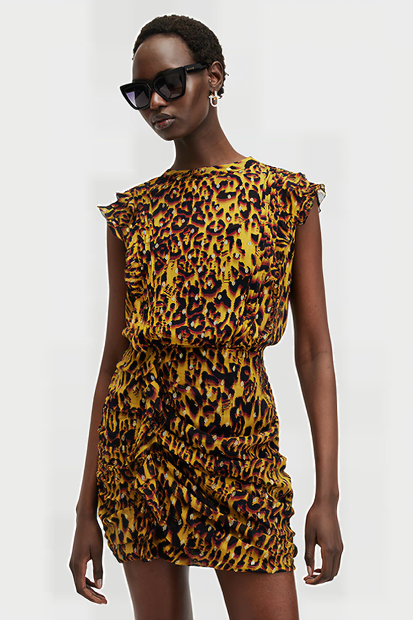 HALI DRESS TERESA DEEP YELLOW 6