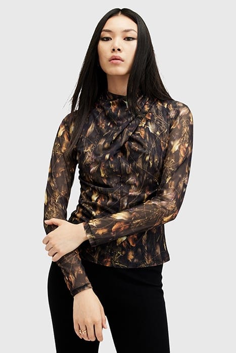 TIA MESH TOP KATERI HAZEL BROWN 1