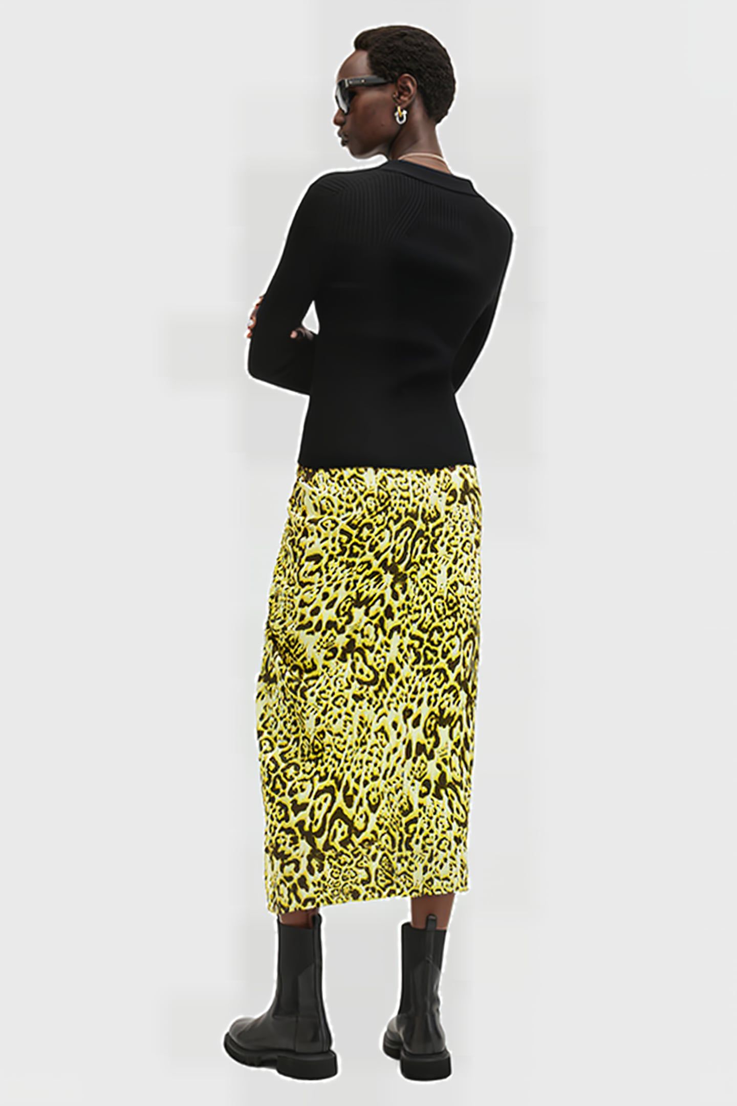 CARLA SKIRT TERESA LIME GREEN 4