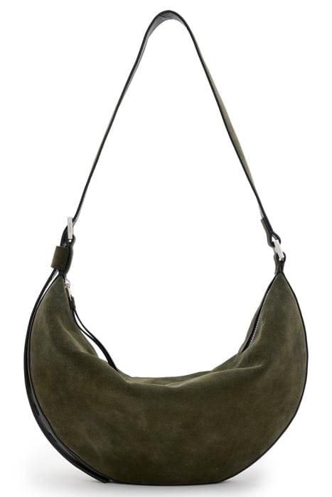 HALF MOON SHOULDER OLIVE GREEN 1