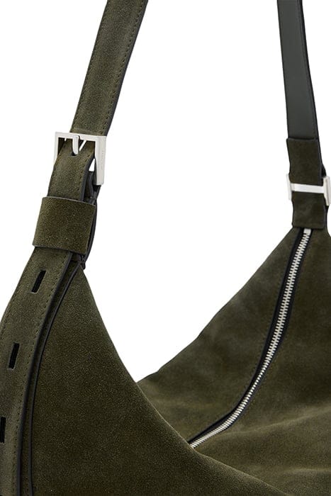 HALF MOON SHOULDER OLIVE GREEN 7