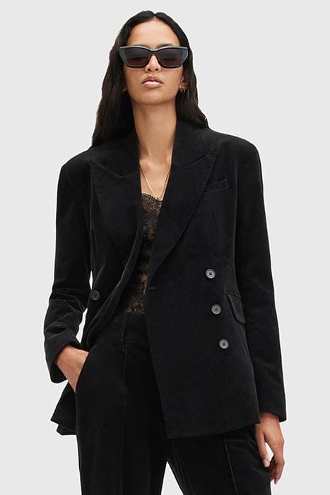 SEVENH CORD BLAZER BLACK 1
