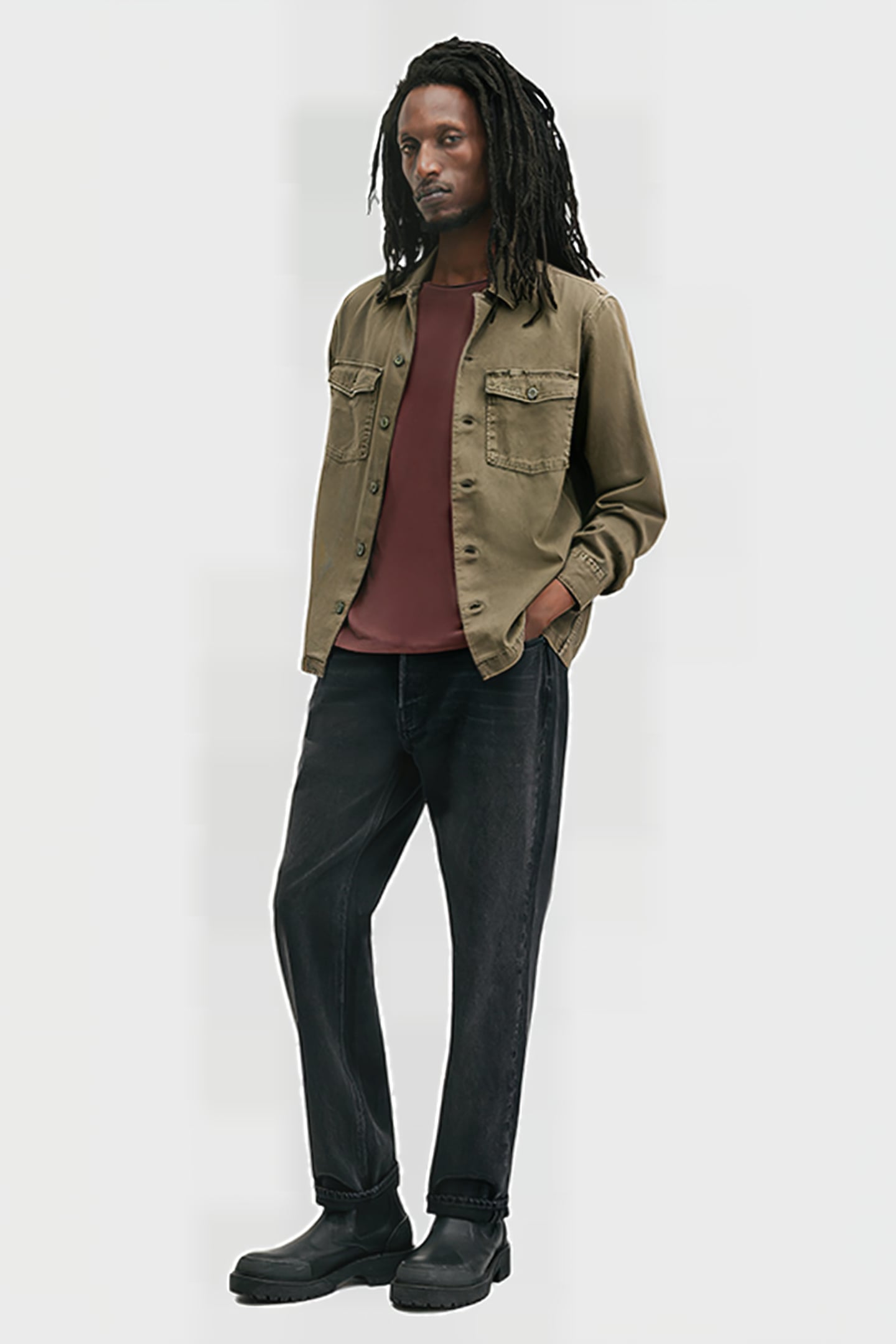 BODEGA SS CREW MORETTI RED 5