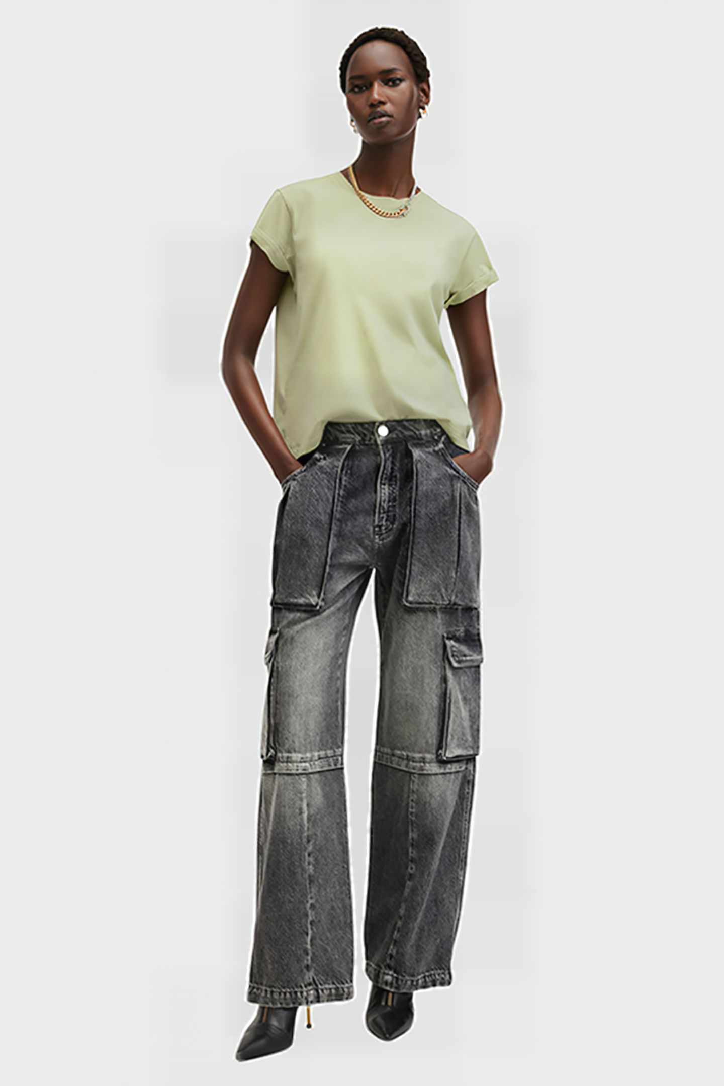 ANNA TEE EARTH GREEN 3
