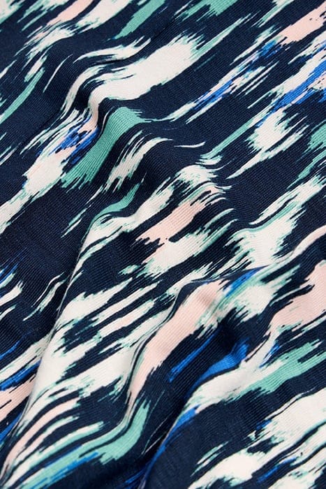 JADA ECO VERO MAXI SKIRT NAVY PRINTED 3