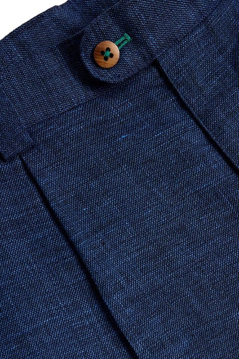 LINEN BLEND TROUSER DARK NAVY 3