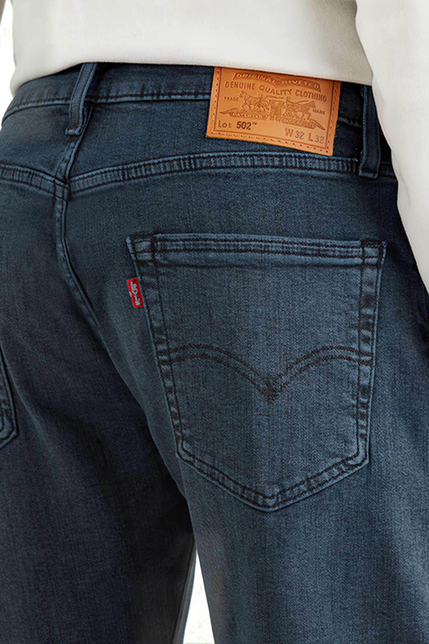 502 STRAIGHT JEANS BLUE 5