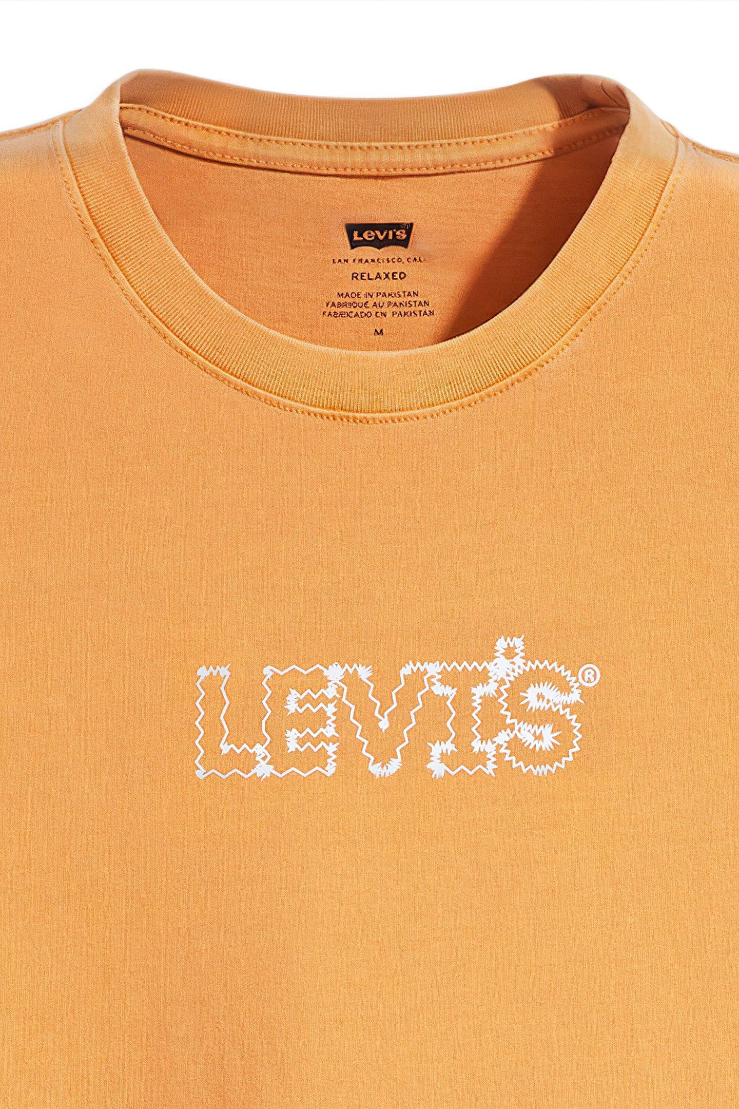SS PRINTED T-SHIRT ORANGE 6
