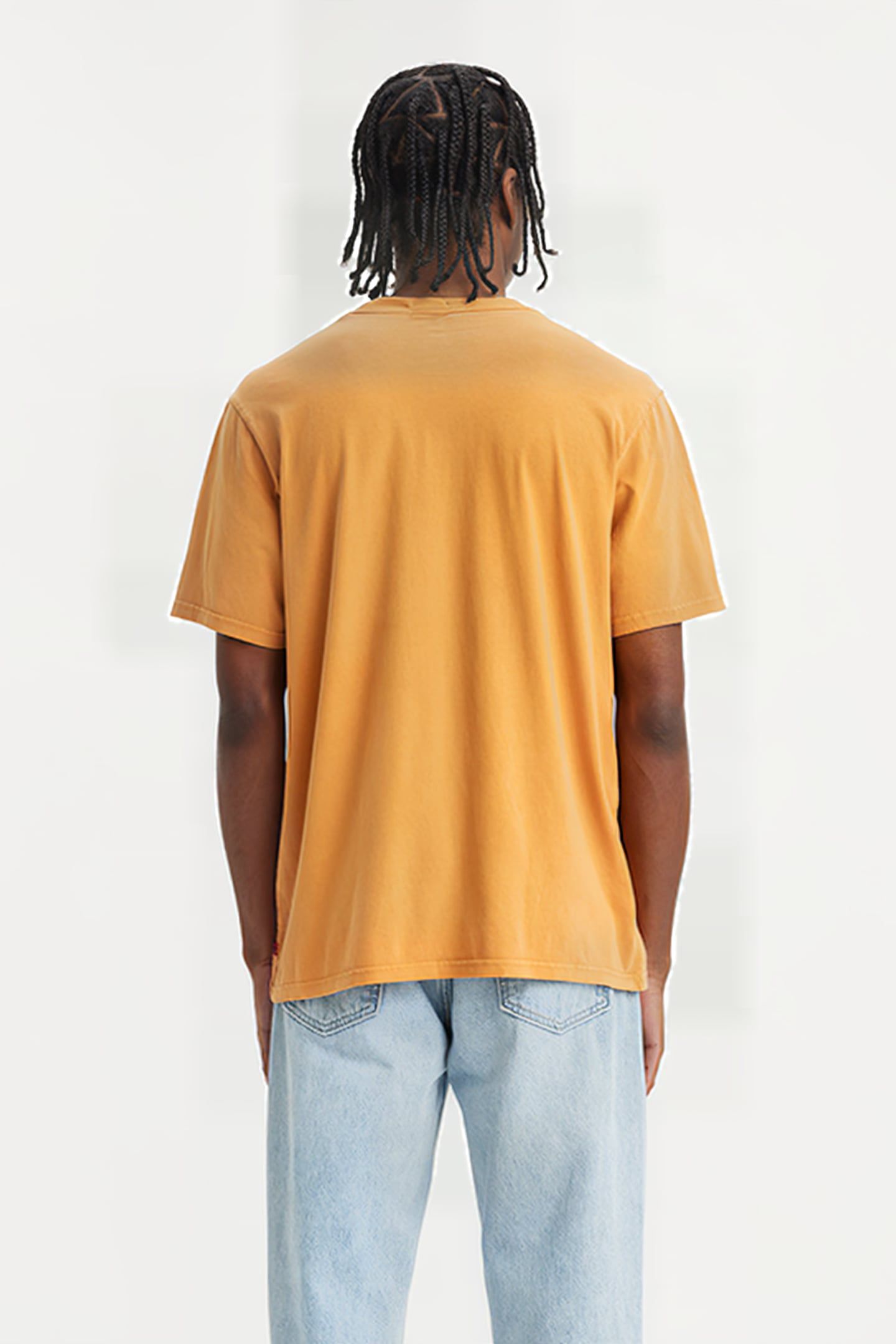 SS PRINTED T-SHIRT ORANGE 2