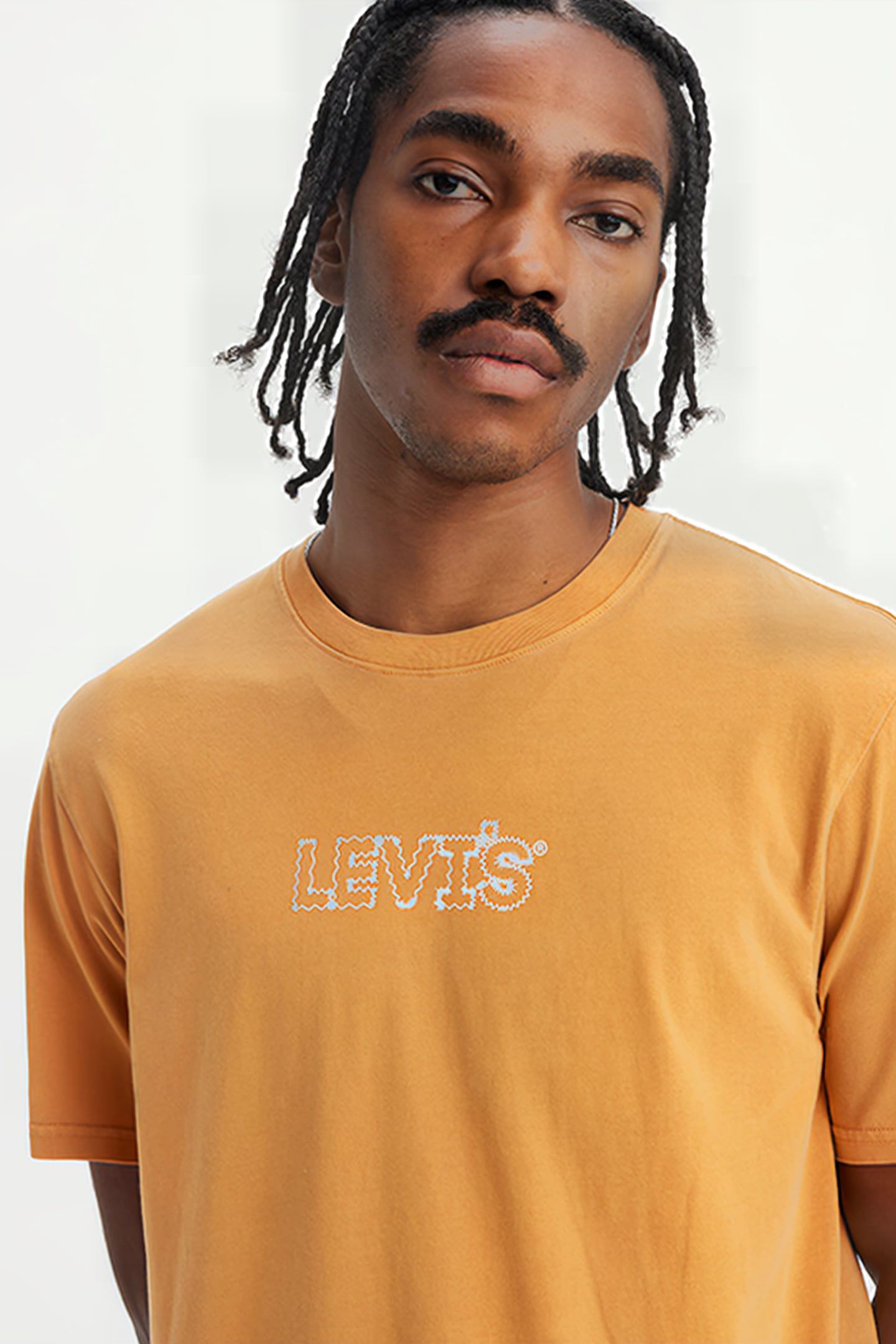 SS PRINTED T-SHIRT ORANGE 5