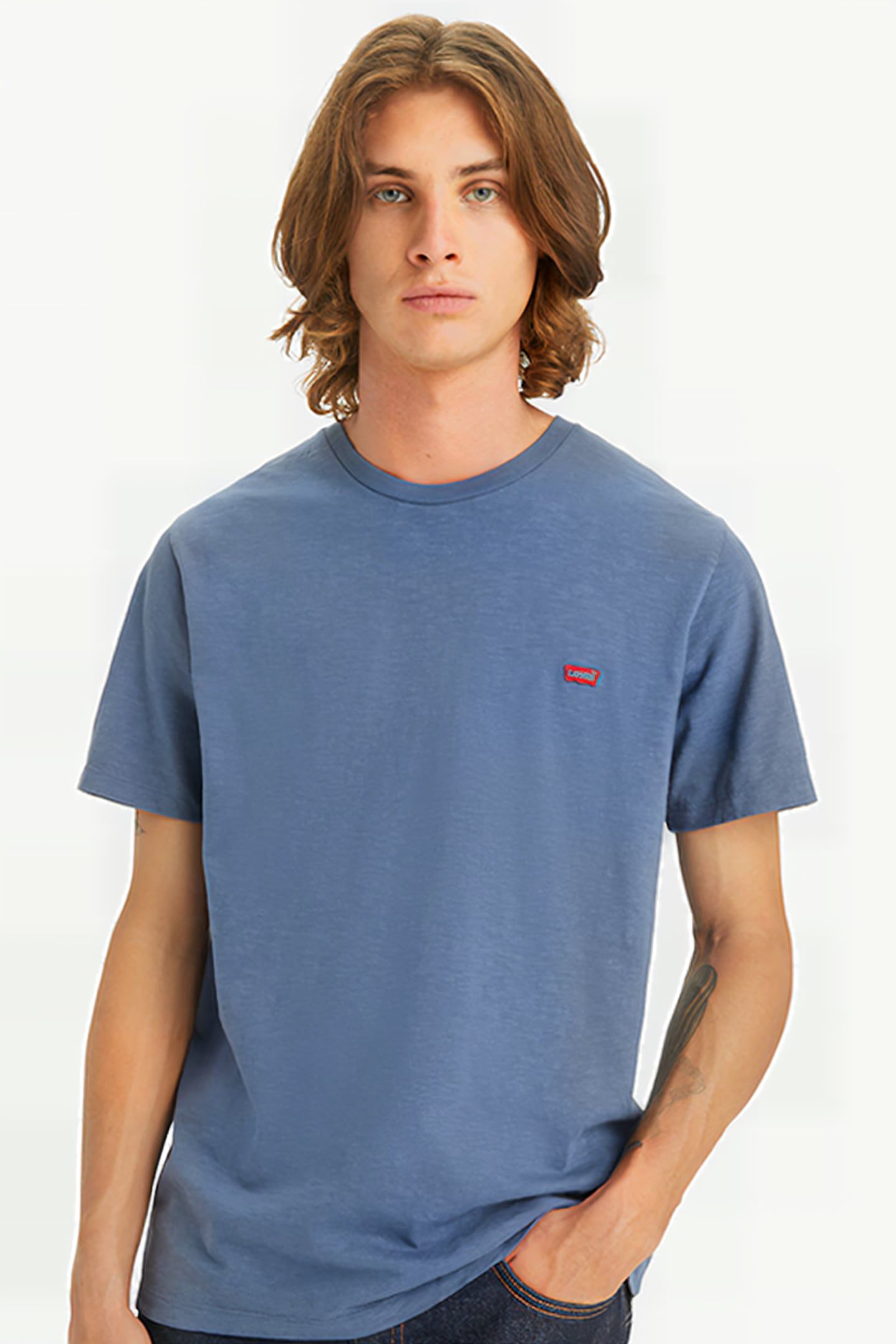 SS BASIC T-SHIRT BLUE 4