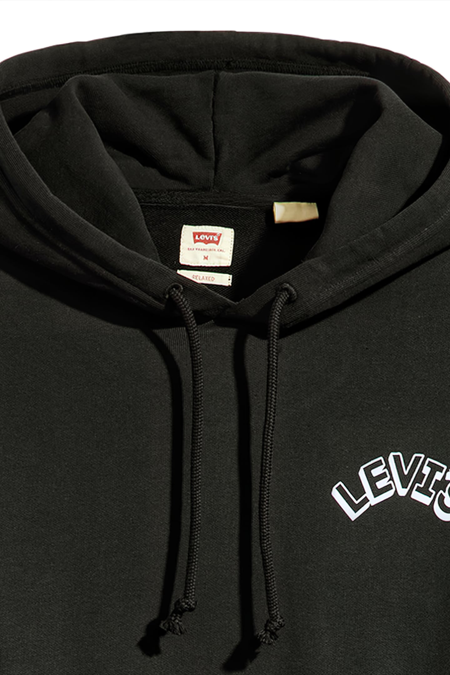 RELAXED JEANS HOODIE BLACK 6
