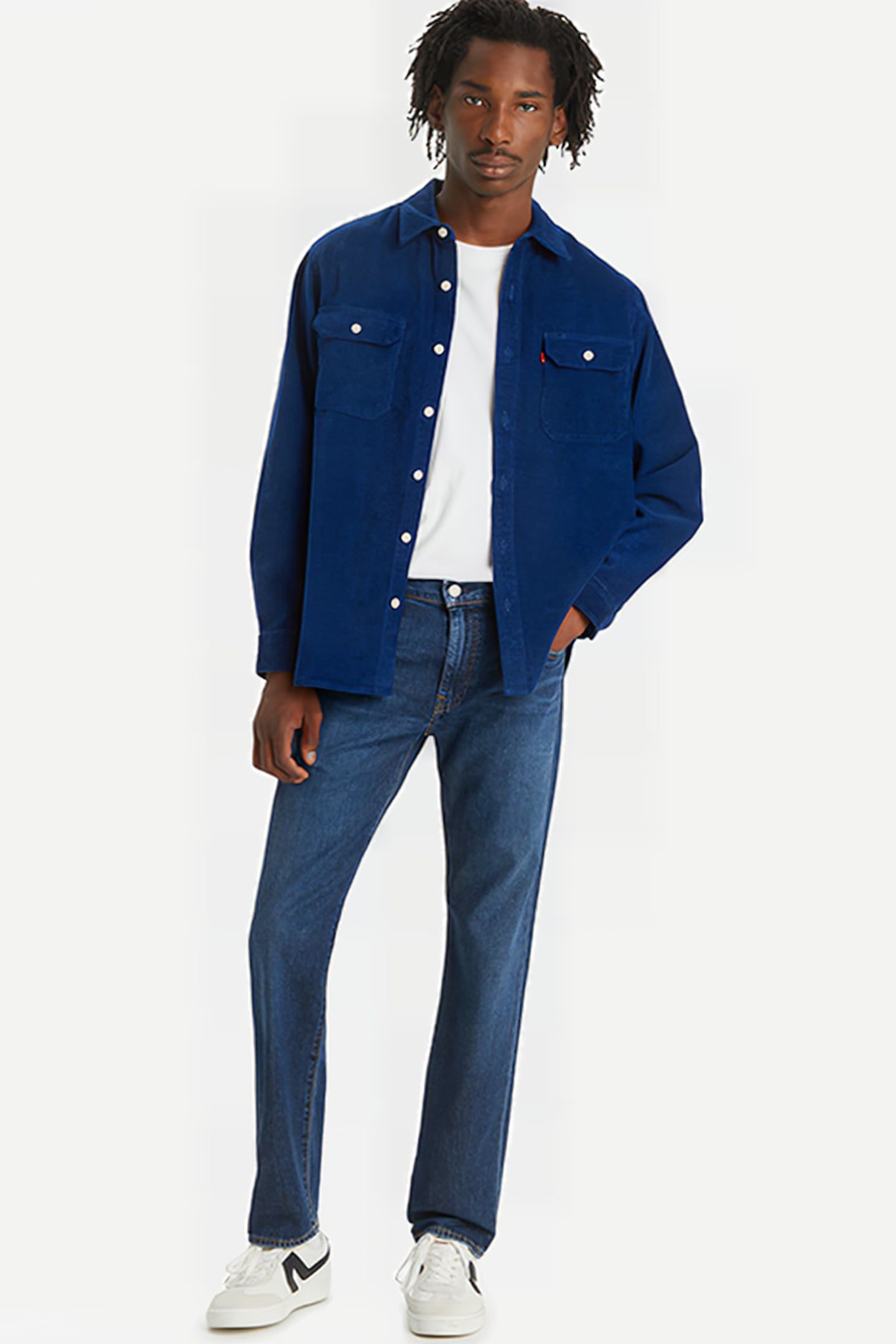 502 STRAIGHT JEANS BLUE 5