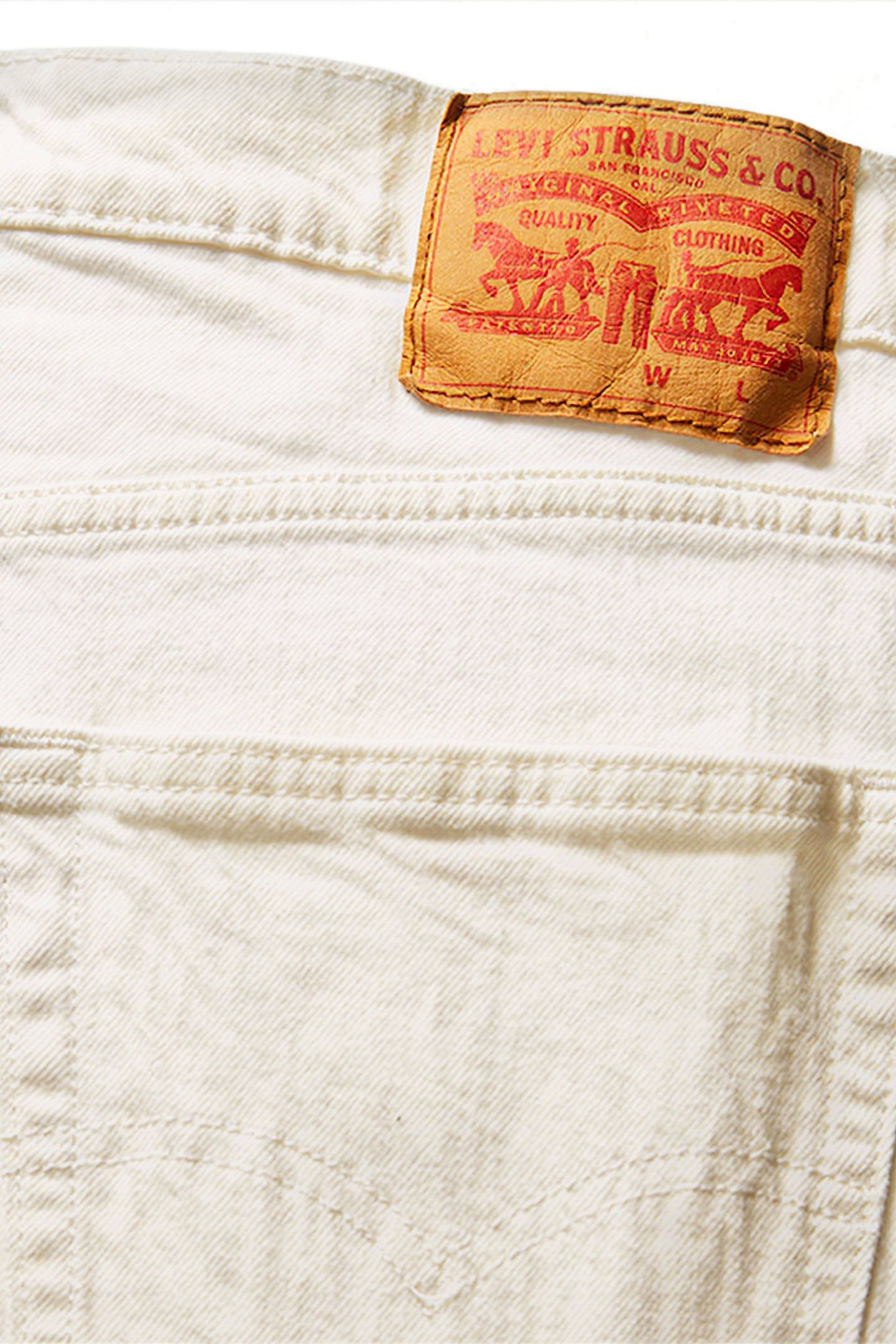 405 DENIM SHORT WHITE 5