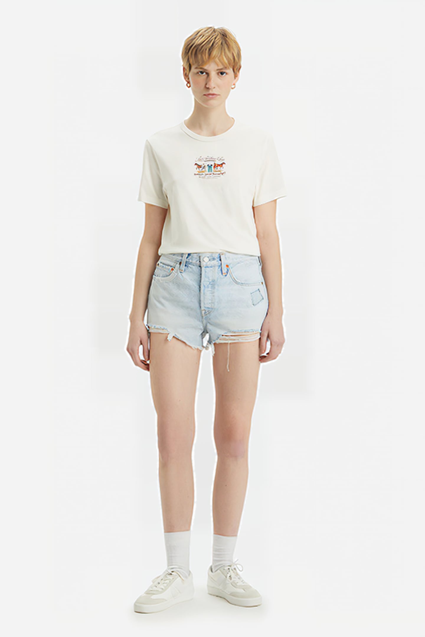 501 SHORT BLUE 1