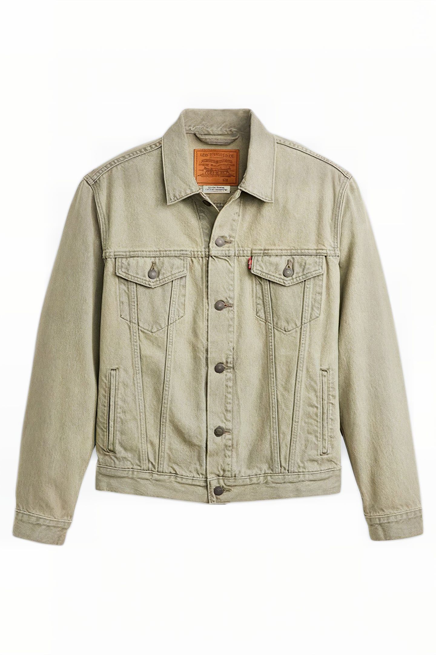 THE DENIM JACKET GREEN 3