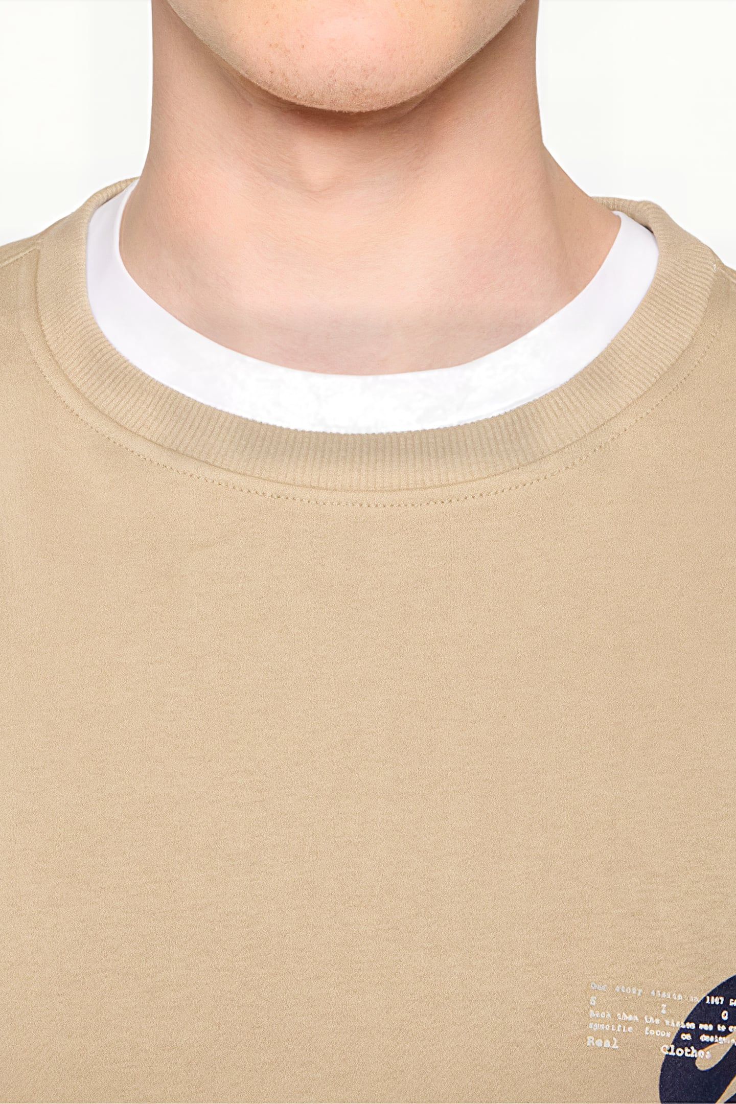 DAMIANSI PRINT CREW SUMMER SAND 6