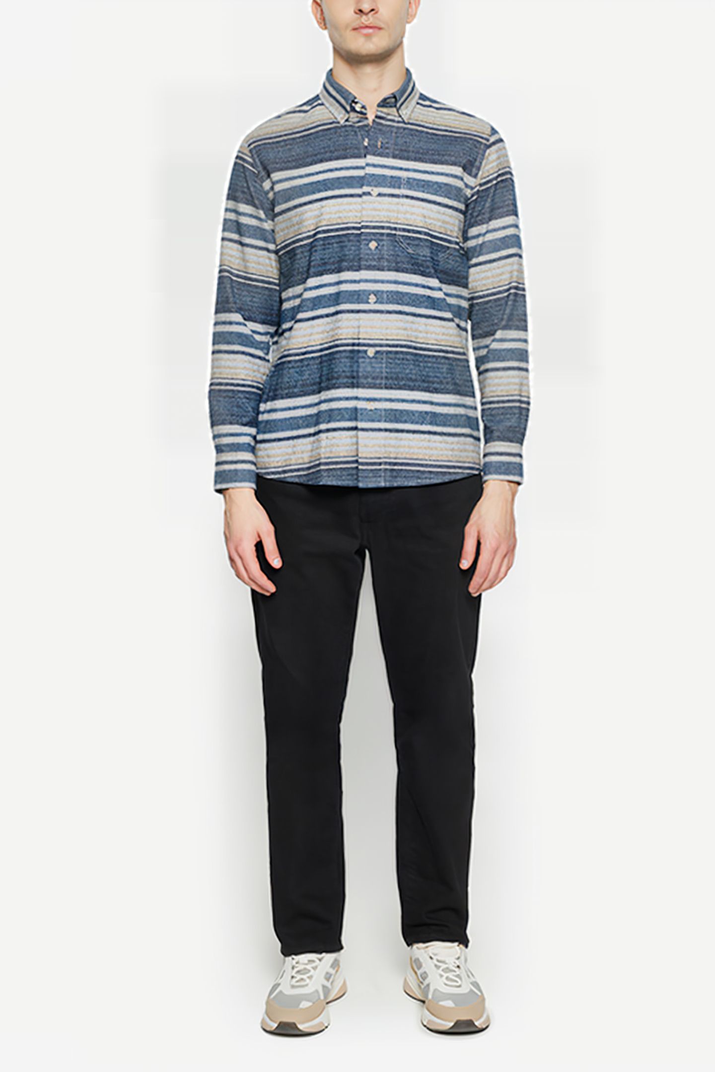STARSI FLANNEL DEEP MARINE 3