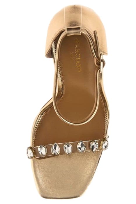 MARCIANO BY GUESS MOORE SANDAL GOLD 3