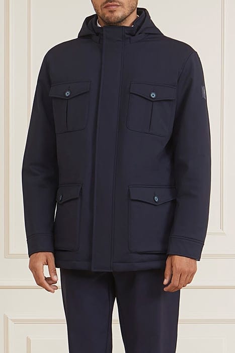 MARCIANO BY GUESS FP PADDED FIELD JACK SMART BLUE 1