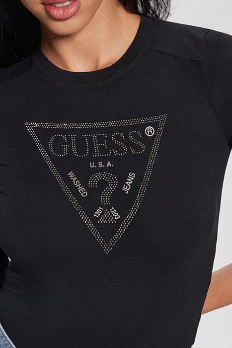 GUESS ECO LS CN LOGO BODY JET BLACK A996 6