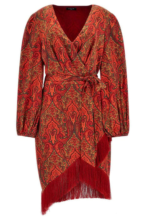 MARCIANO BY GUESS MORRIS DRESS PAISLEY PRINT 4