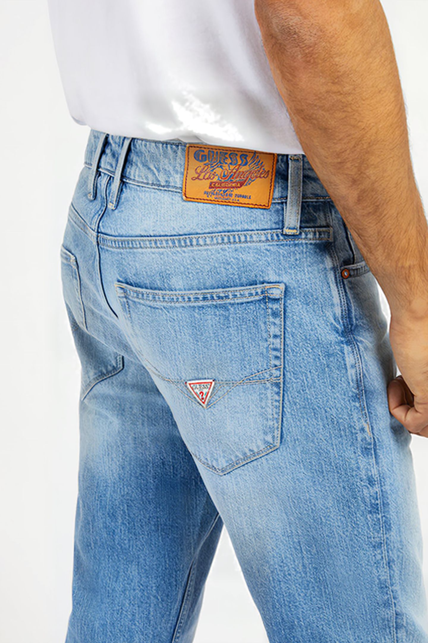 GUESS ECO SLIM TAPERED ROOTED 5