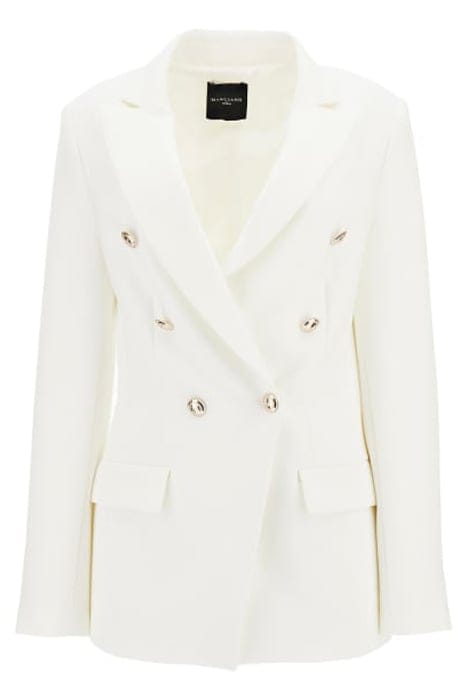 MARCIANO BY GUESS SHELLY BLAZER NEW PALE PEARL 4