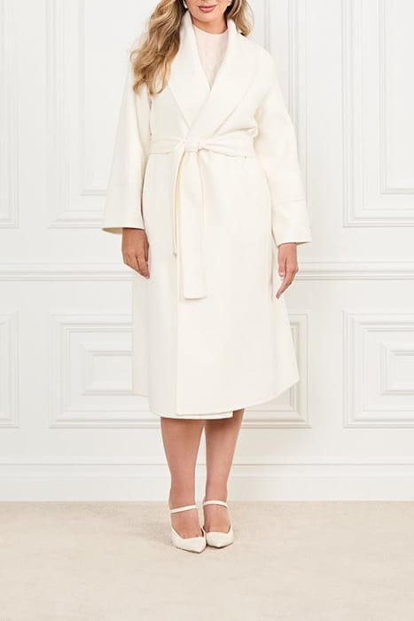 MARCIANO BY GUESS KEERA COAT PALE WRAP PEARL 4